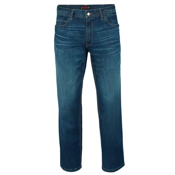 Wolverine Men's Dark Denim Flame Resistant Stretch Jeans Size 42100 - Picture 1 of 9